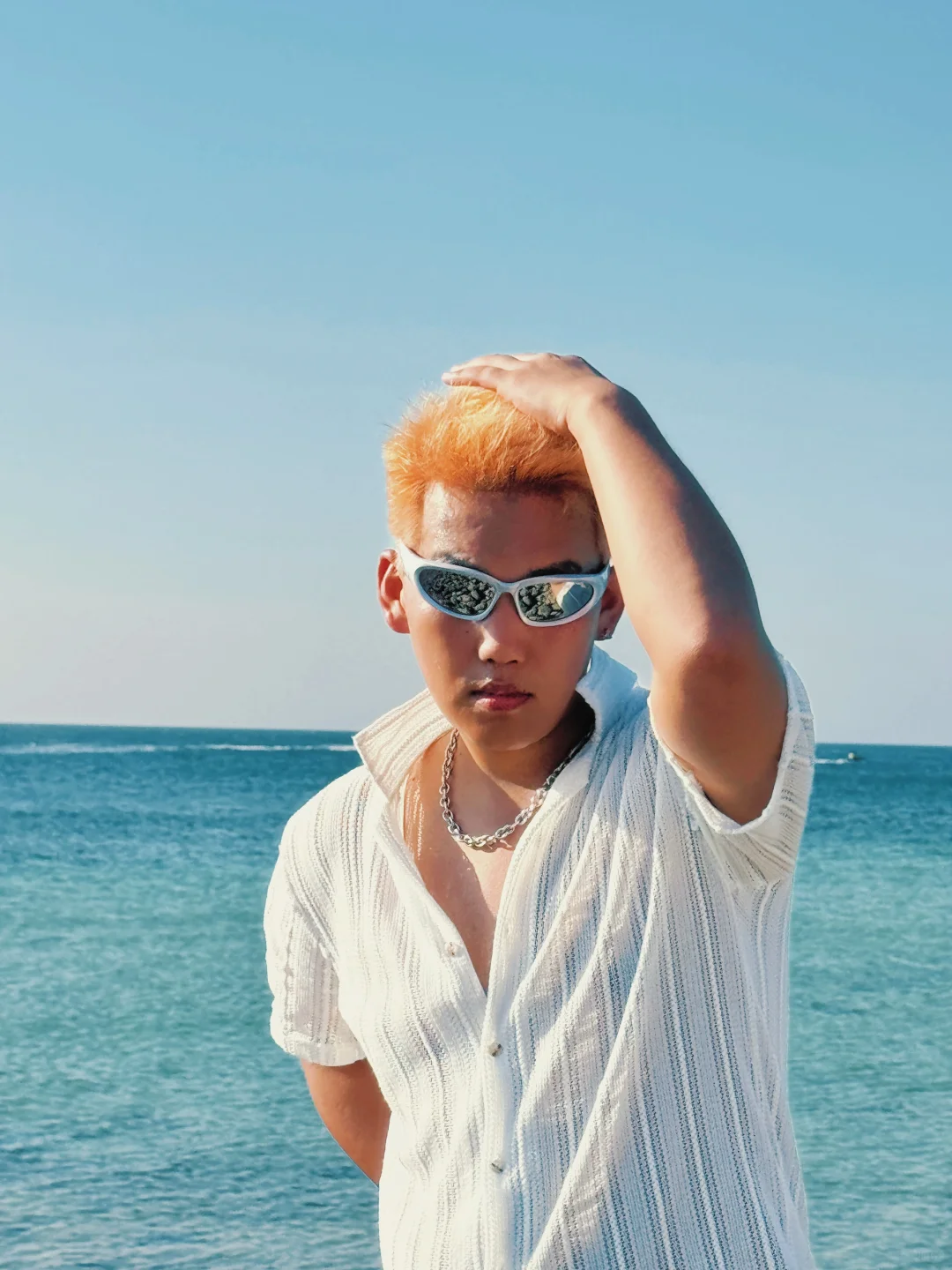 阳光与海滩！🏖1️⃣