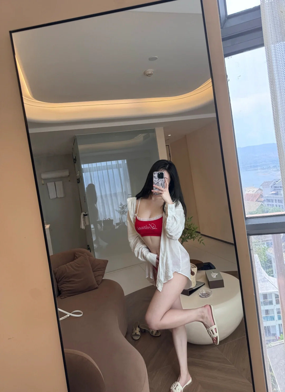 有小肚子也蛮可爱的～