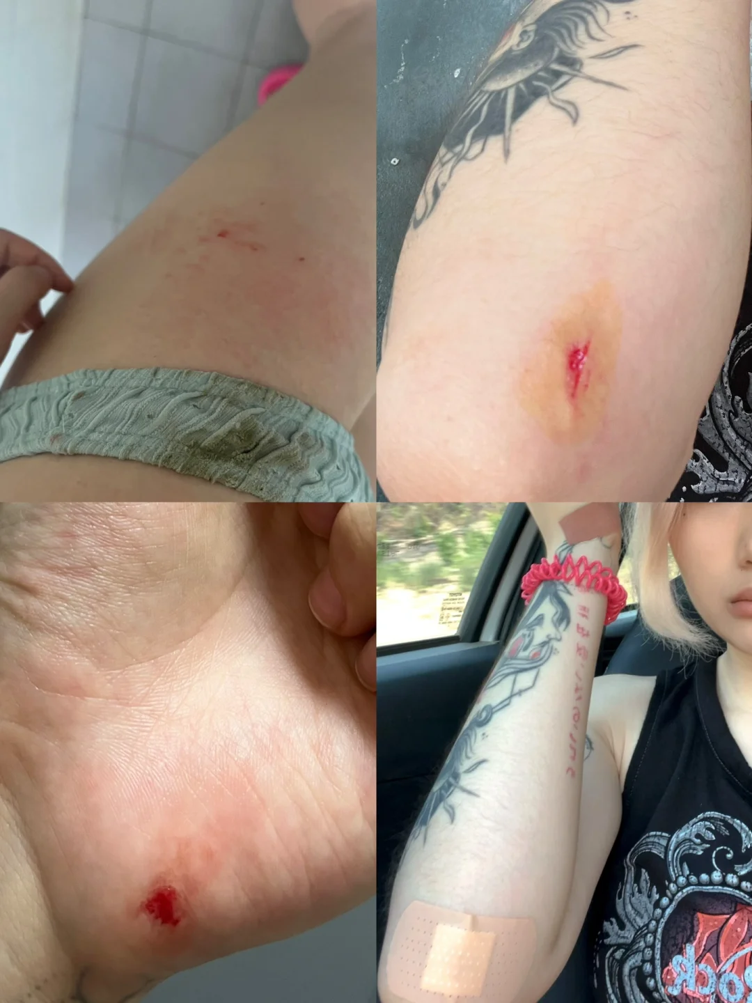 在清迈粘粘瀑布人摔懵了