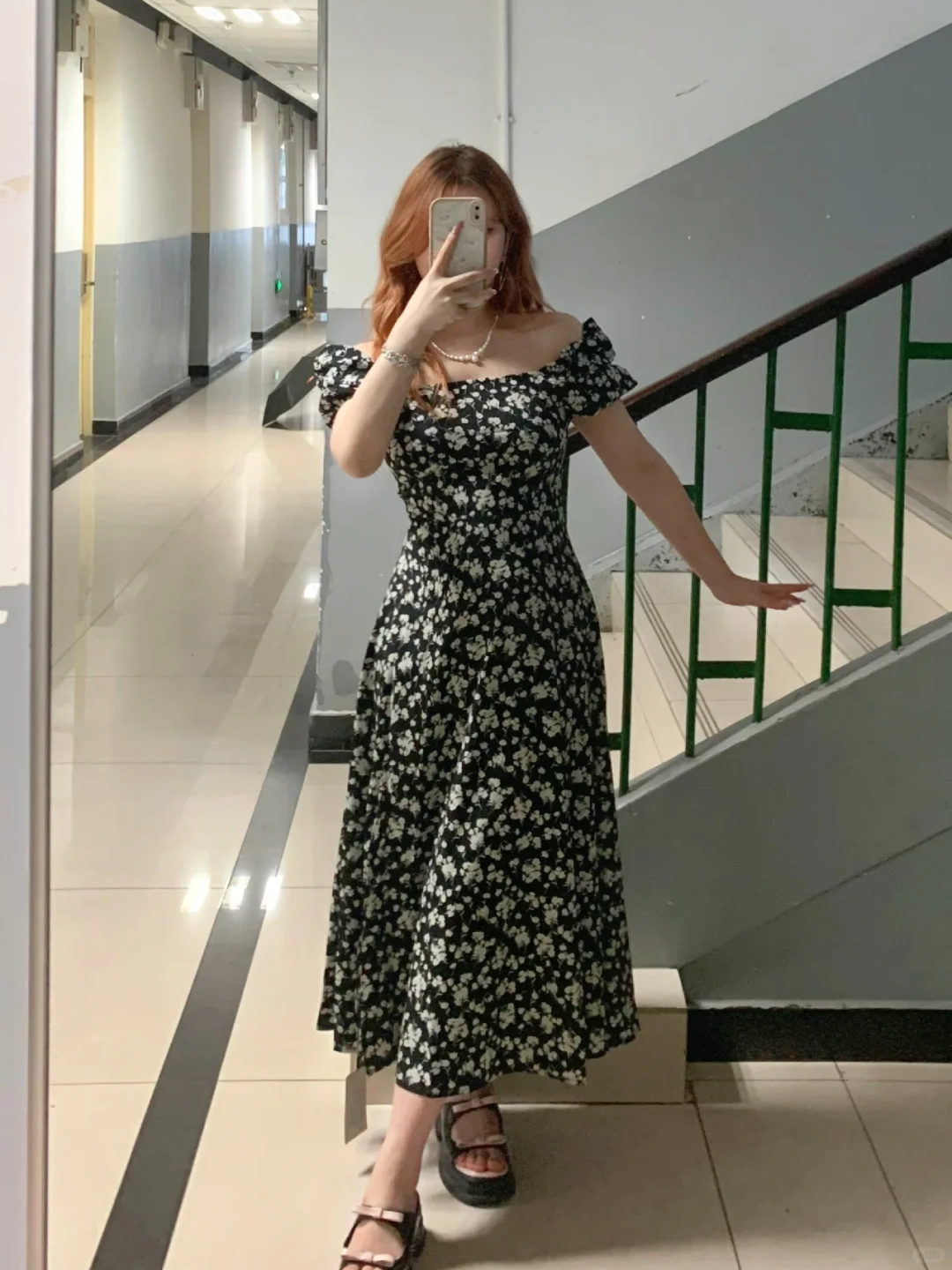 158|105 法式茶歇风绝美碎花裙🎀