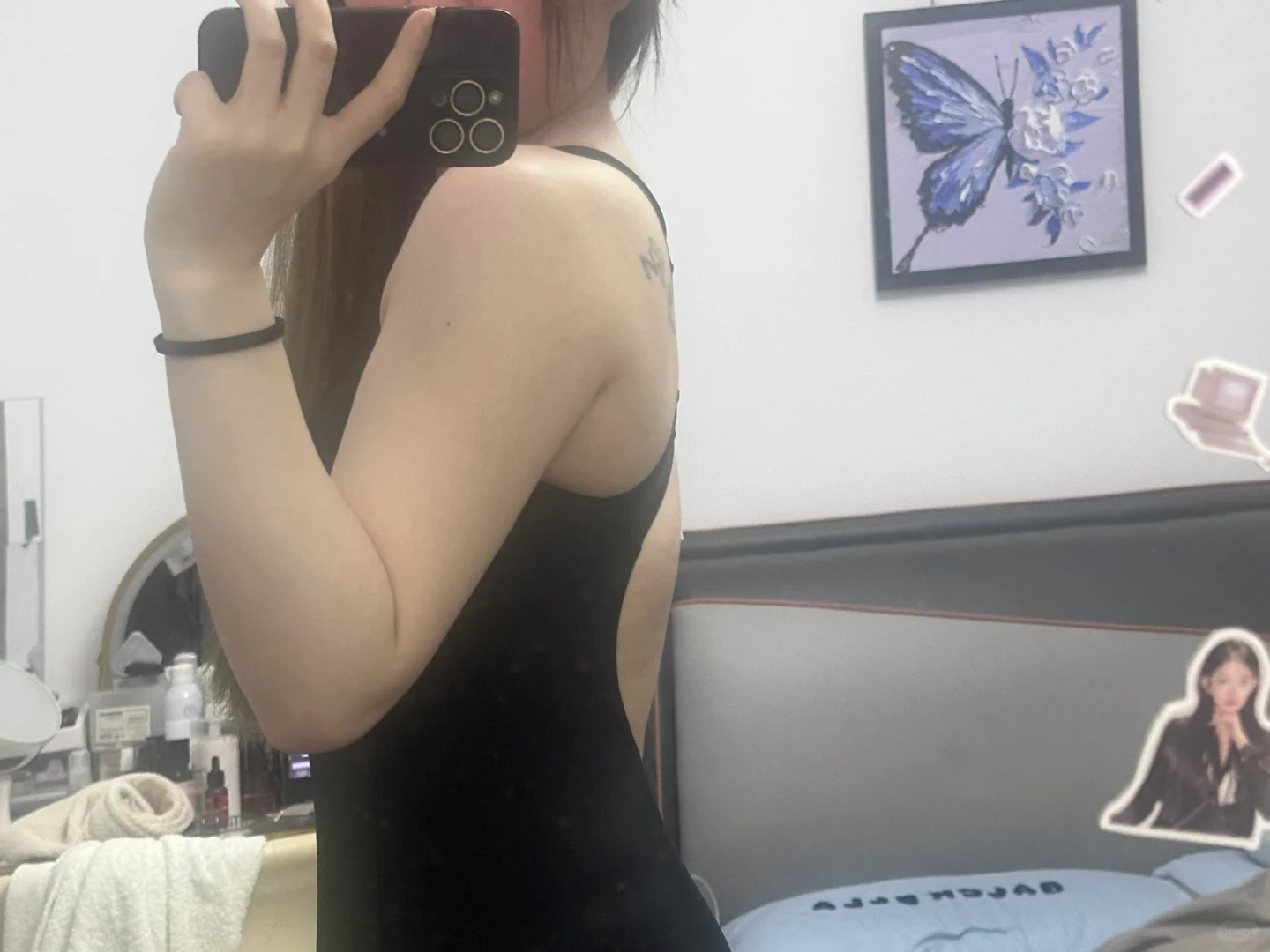 我的背要勒成鱼网了