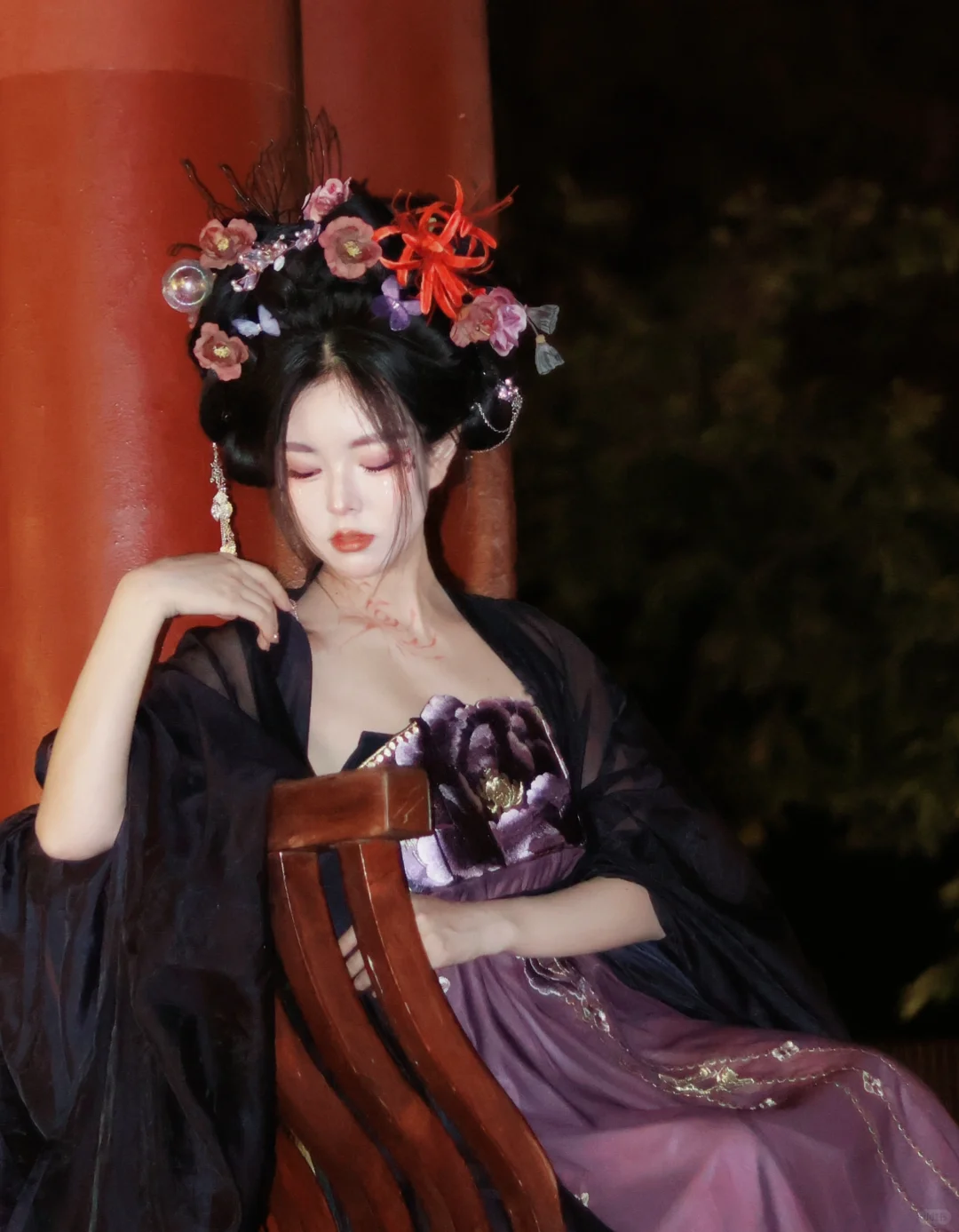 有点妖艳韵味！这陪拍四十块钱值吗？
