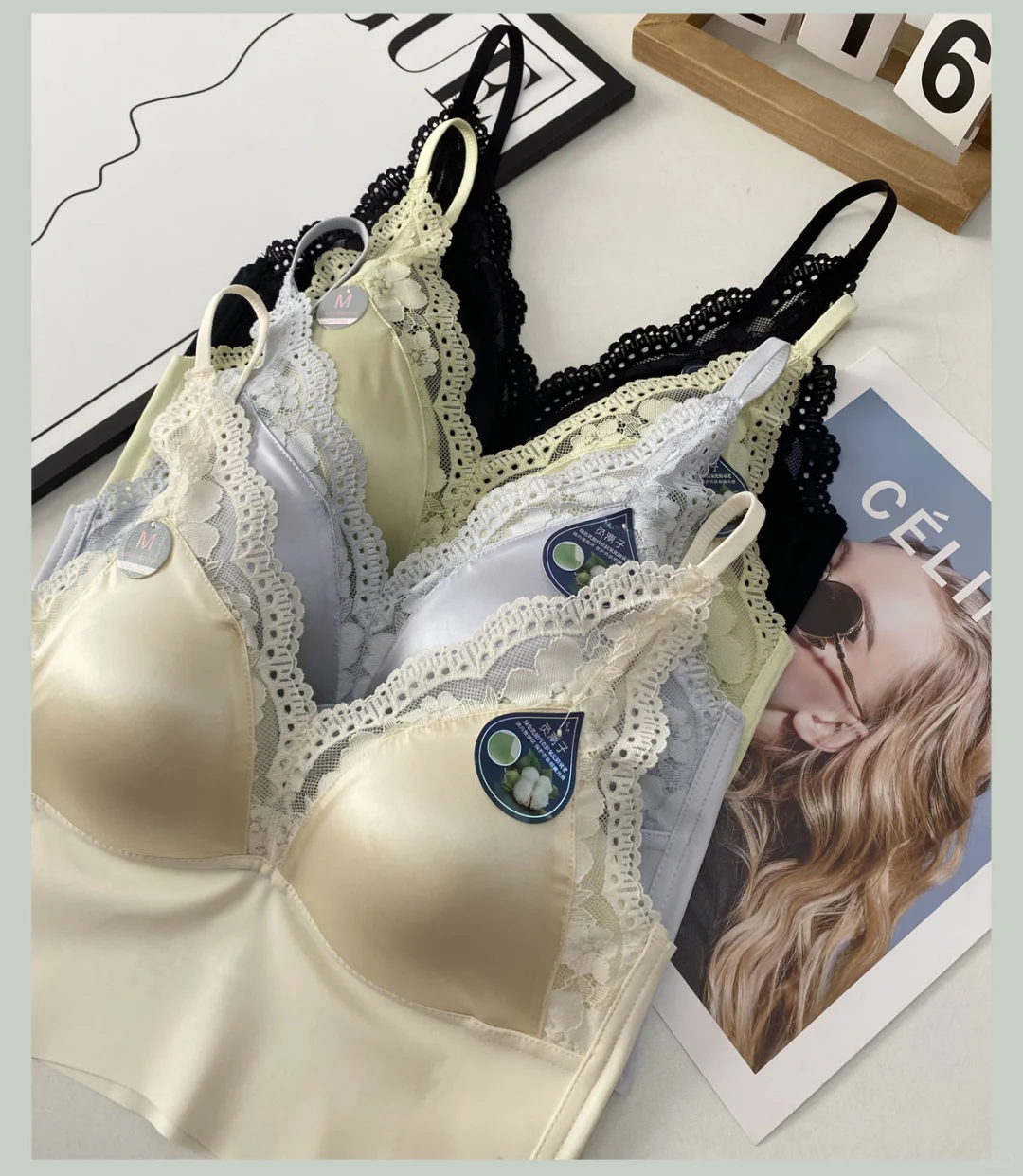 性感蕾丝美背内衣👙必备