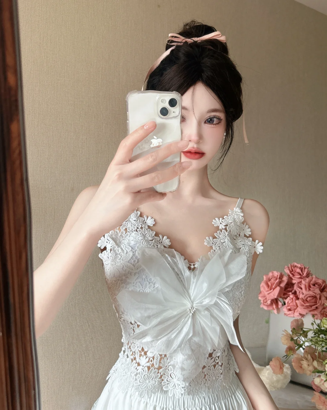 小众设计感超仙半裙一整套