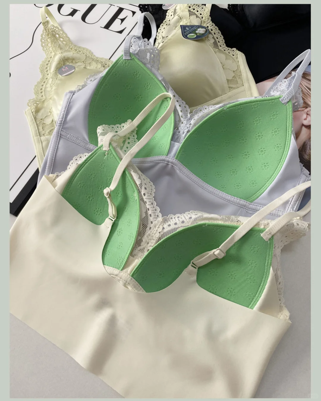 性感蕾丝美背内衣👙必备