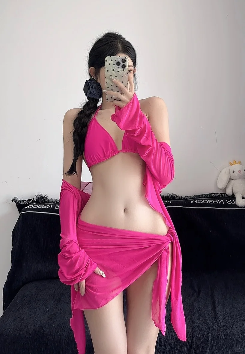 夏日多巴胺四件套比基尼👙