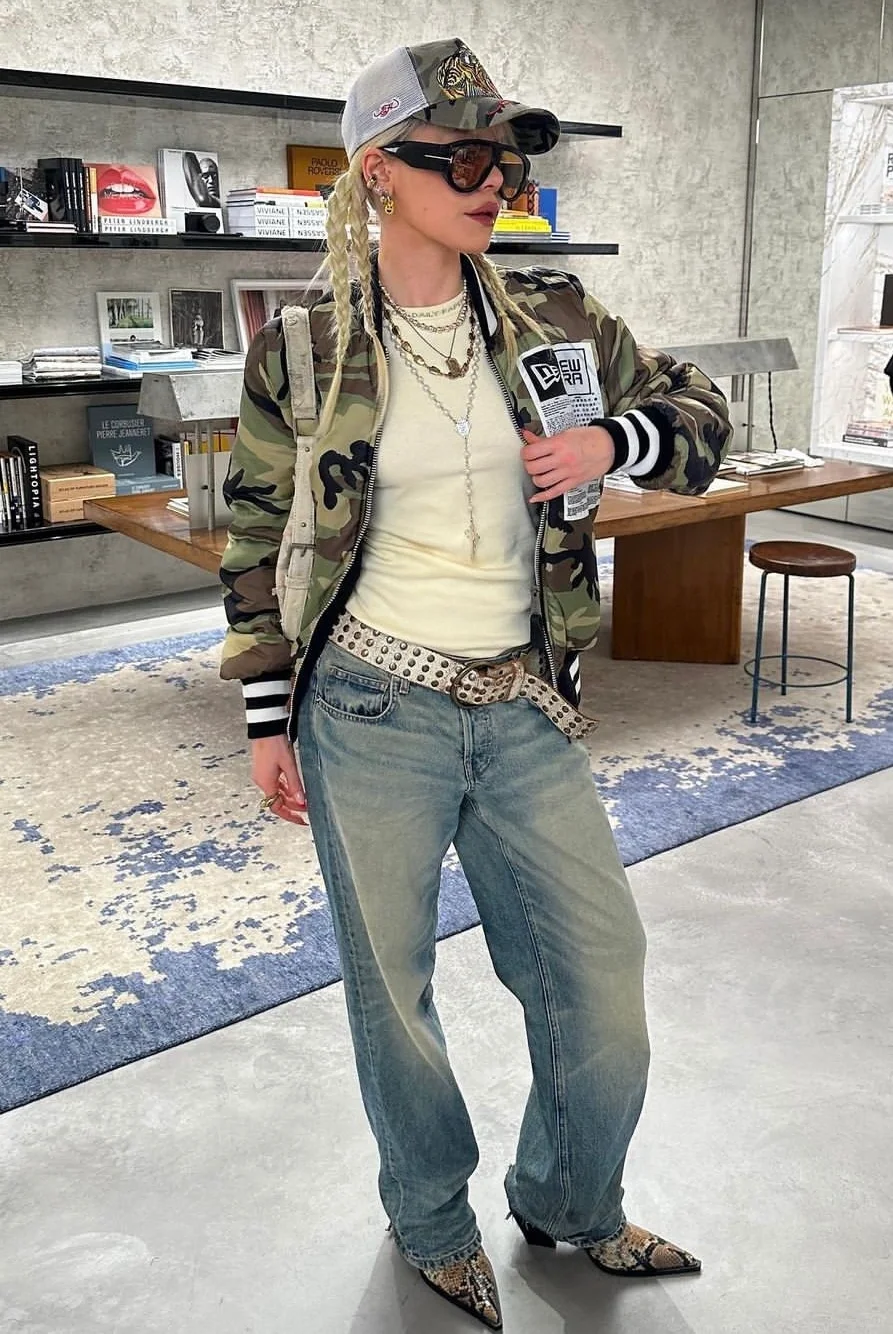 INS I夏日美式复古高街性感辣妹穿搭🦋