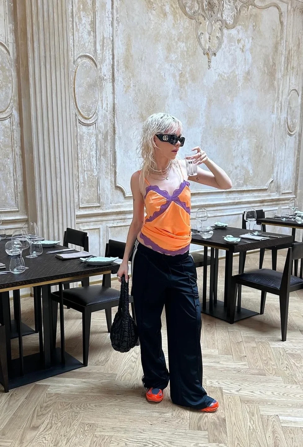 INS I夏日美式复古高街性感辣妹穿搭🦋