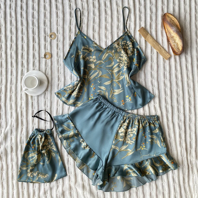 夏日必备！性感吊带裙睡衣👗