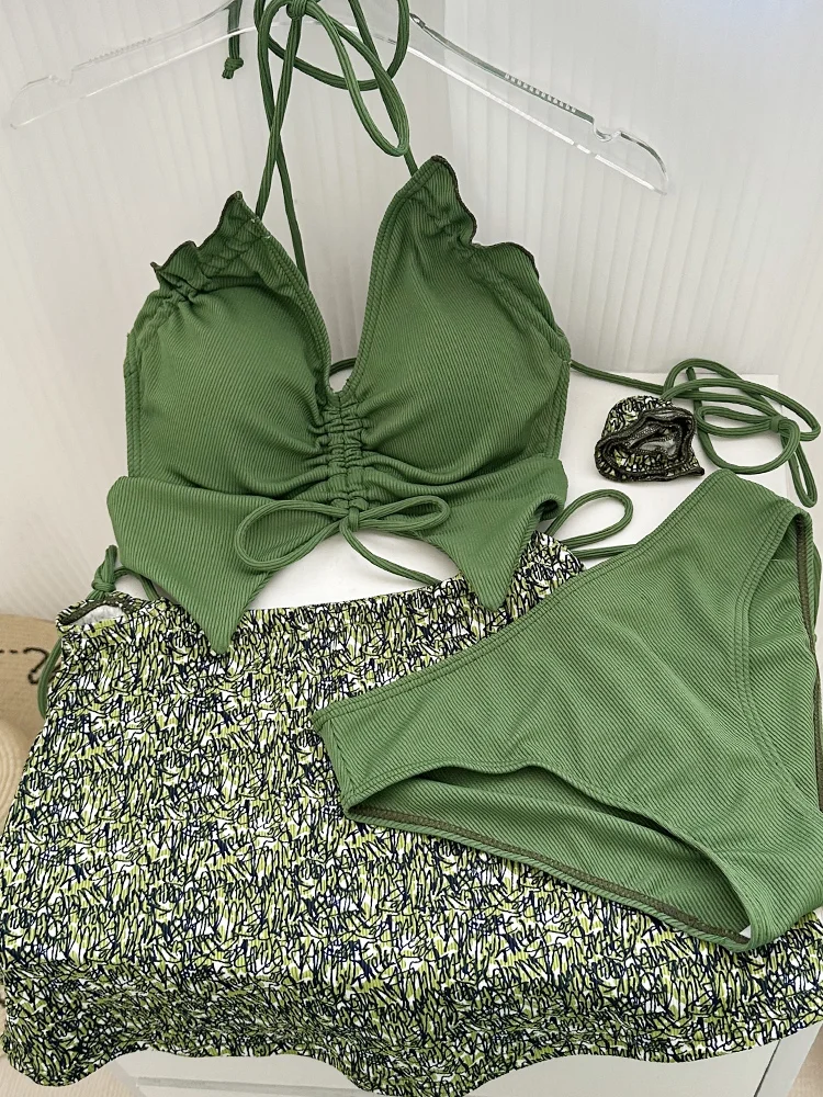 💚绿野仙踪,蝴蝶结比基尼👙
