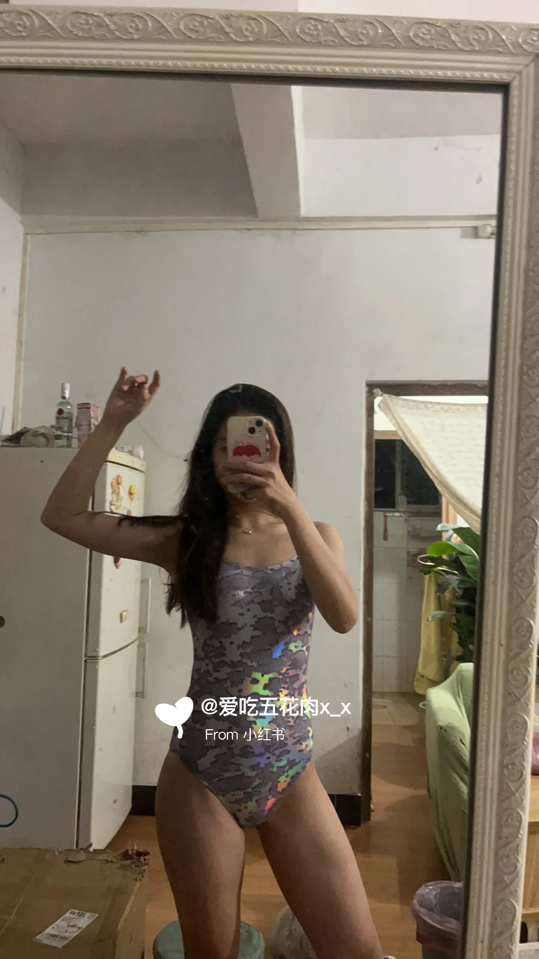 Lemango紫闪泳衣 穿上就是美人鱼本鱼！！