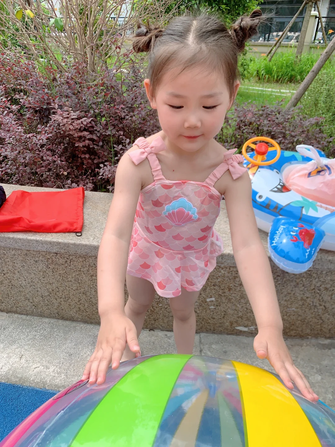 她穿泳衣怎么这么好看🧜🏻♀️