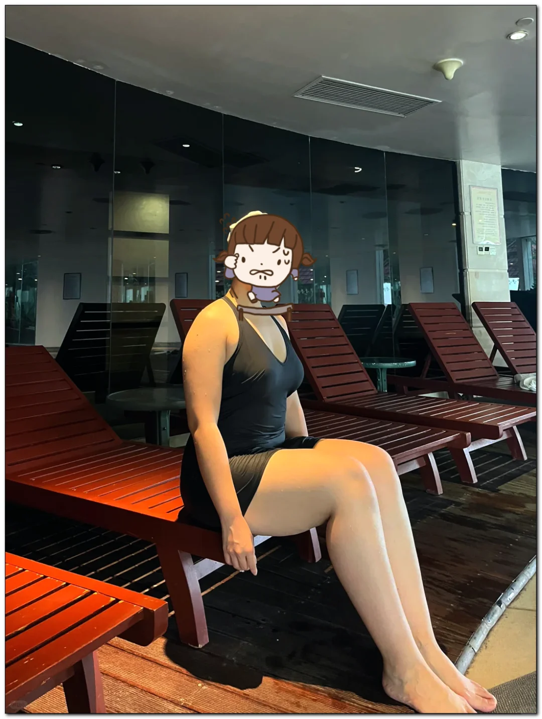 该游泳减肥啦