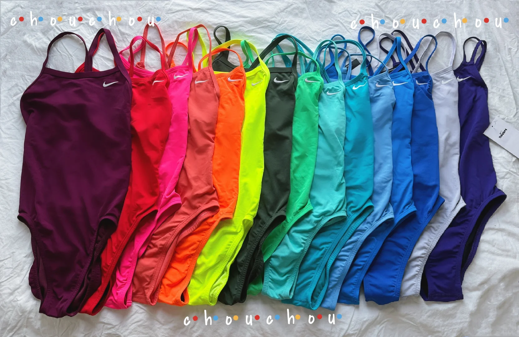 🌈Nike纯色泳衣毕业了