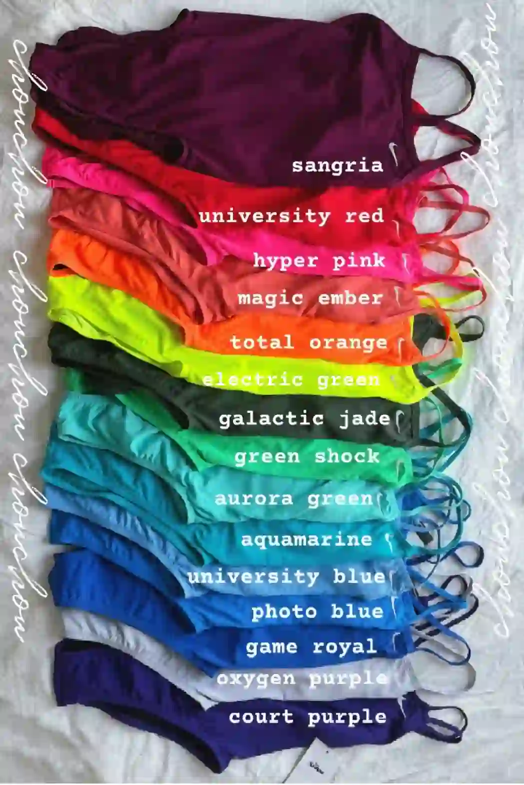 🌈Nike纯色泳衣毕业了