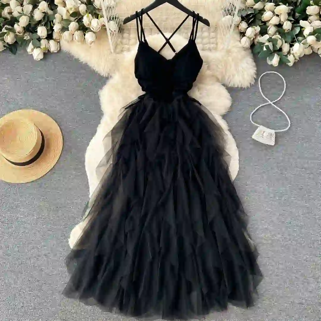 🇲🇾现货💝法式气质超仙连衣裙