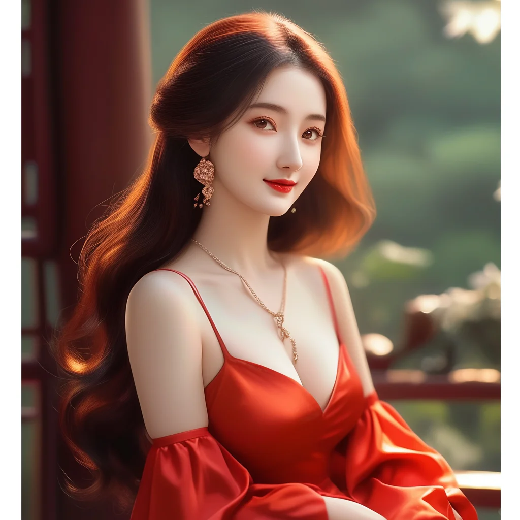 优雅女神：性感迷人的魅力无法抵挡