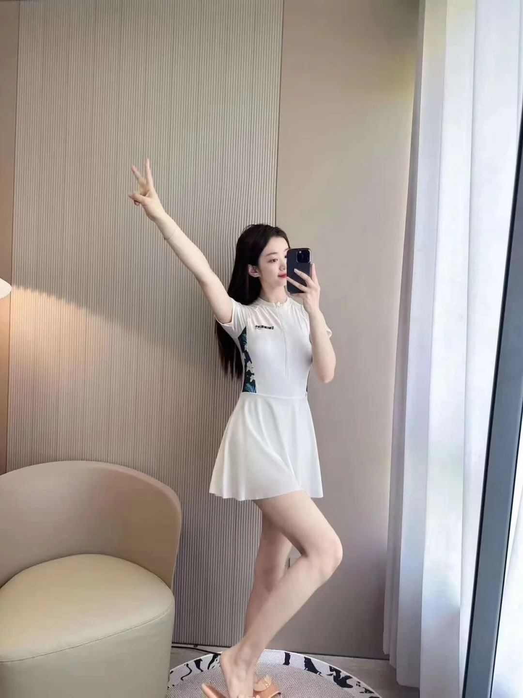 谁还没有这件件保守穿搭泳衣👙