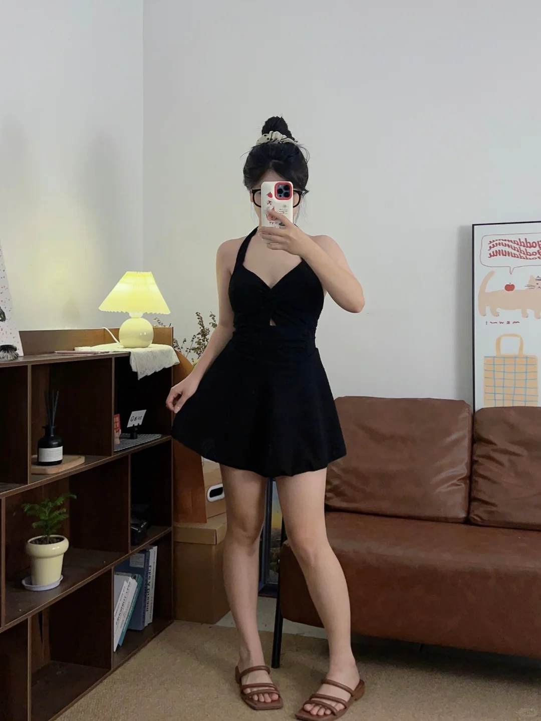 我的一百条泳衣（2/100 黑色显瘦好绝！）