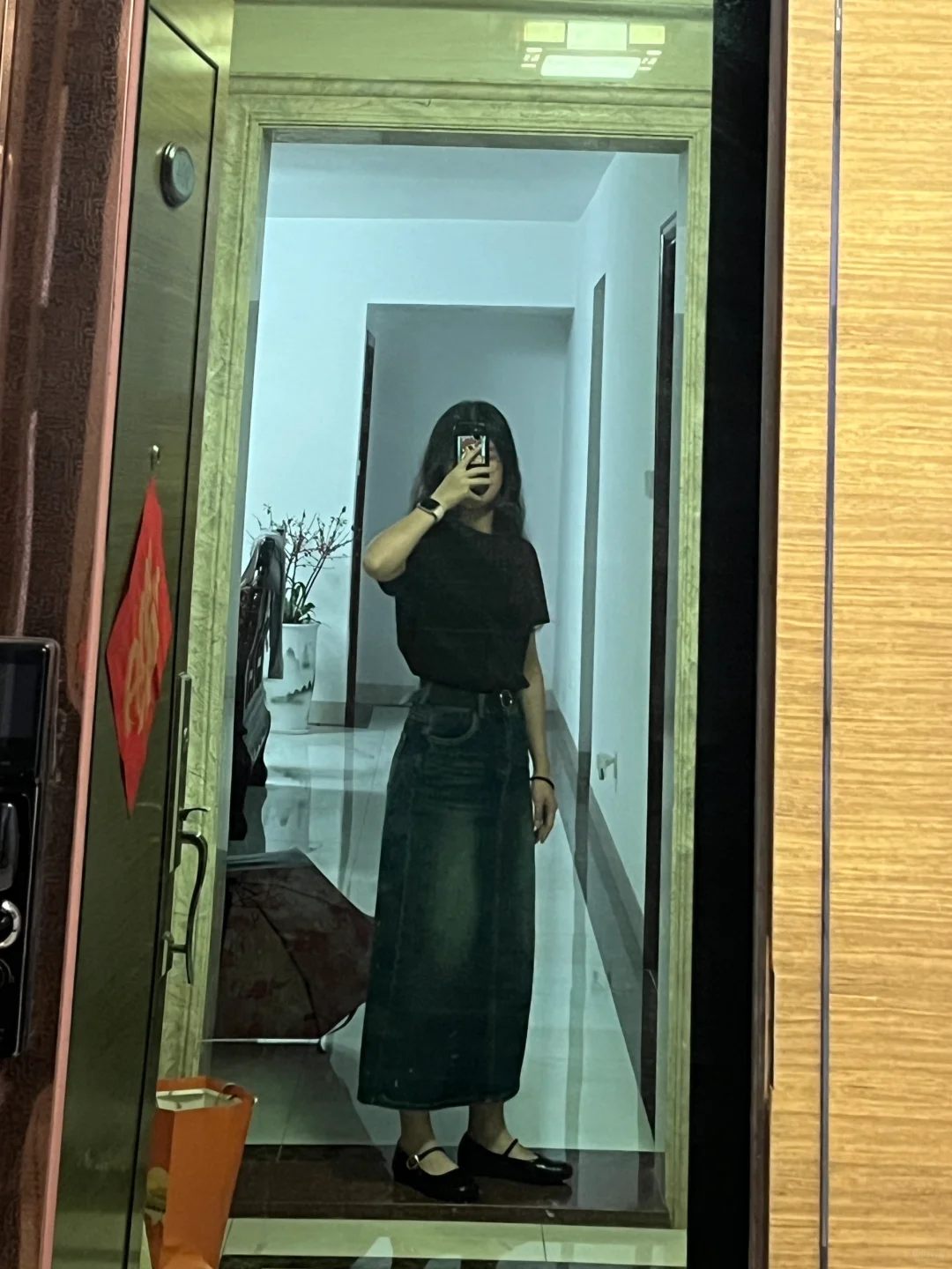 158/96 百搭牛仔半身裙