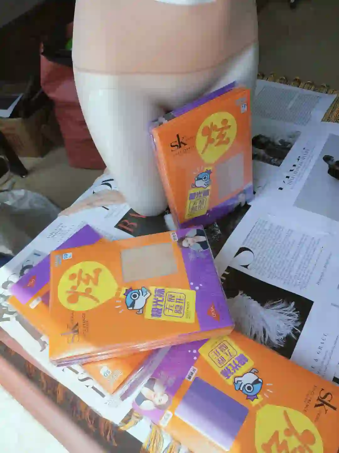 sk极光袜,一键磨皮,无缝设计,价格不贵!