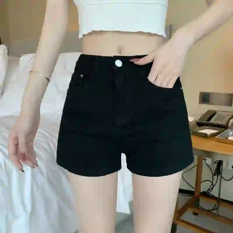 夏日必备!性感高腰牛仔短裤👖