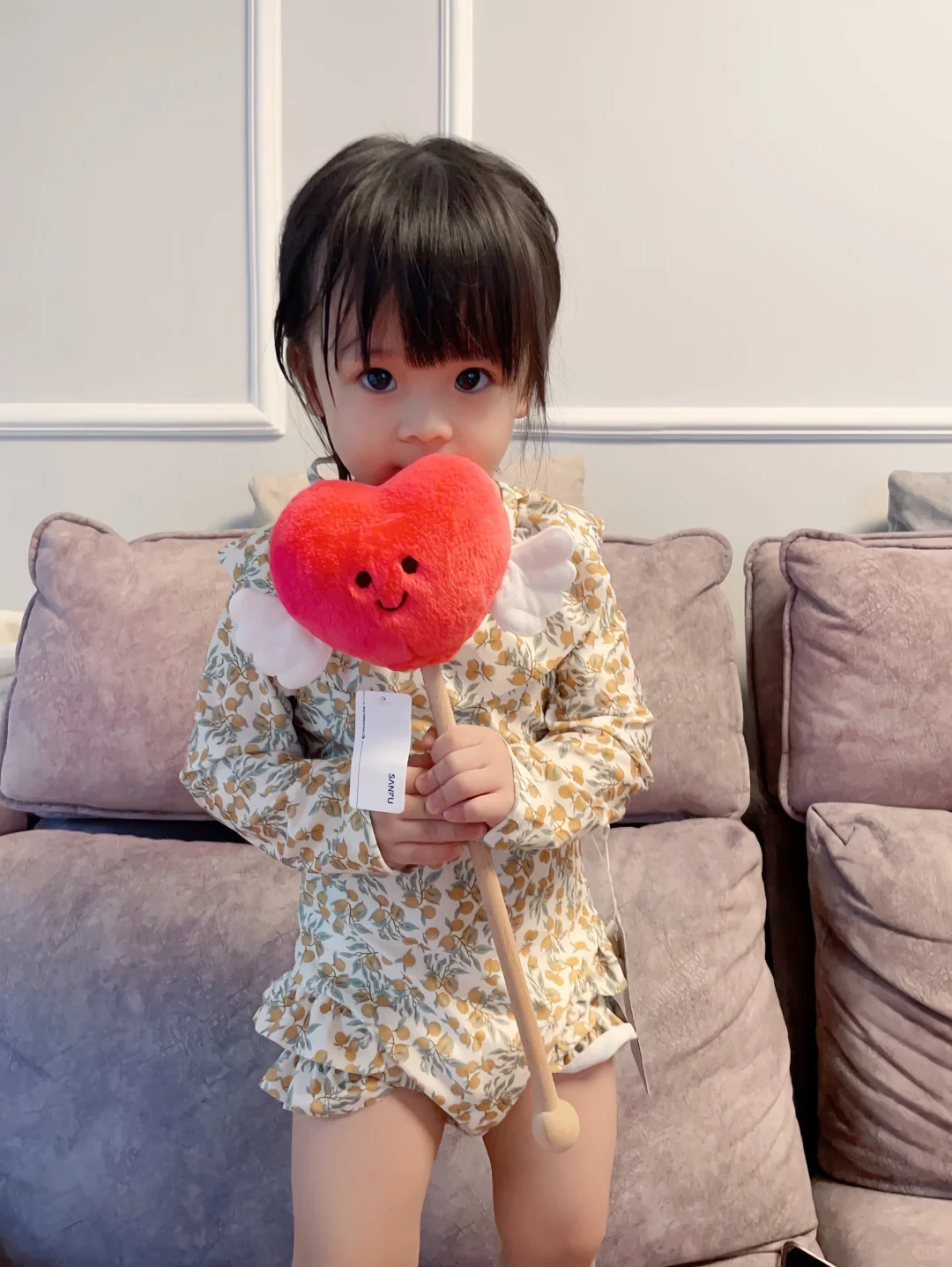 看看你们给宝宝买的泳衣