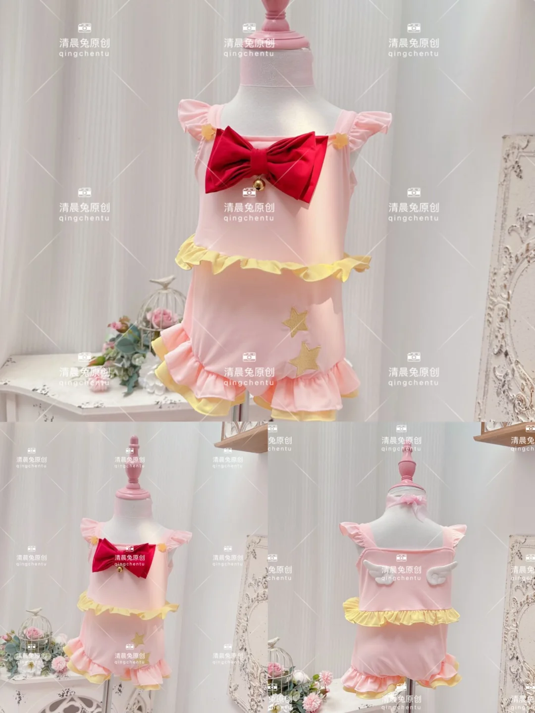 清晨兔家出泳衣辣～