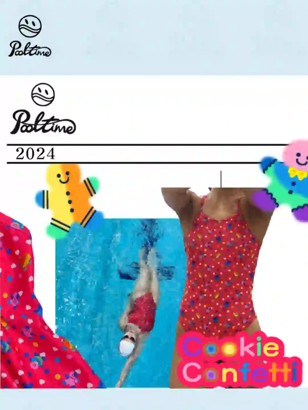 五彩姜饼人潮流🍪🌈泳衣设计别具风采