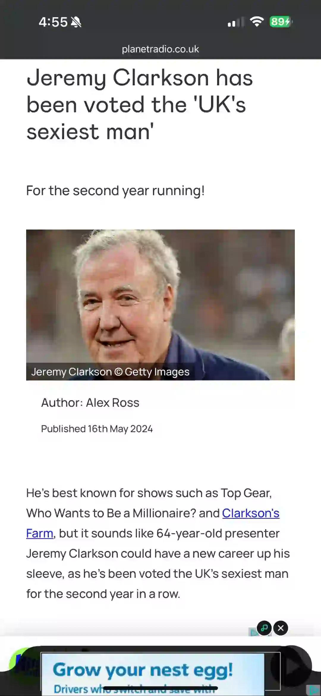 大猩猩Jeremy:全英最性感男人😂😂😂