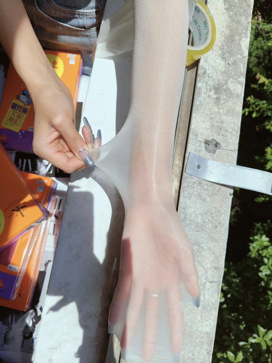 sk极光袜,一键磨皮,无缝设计,价格不贵!