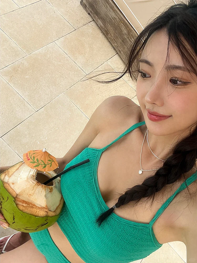 🌴海边必备!2024新款性感分体泳衣👙