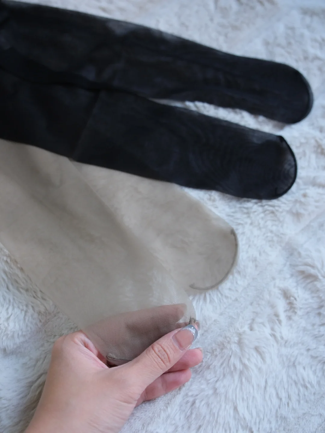 看看我7天穿了多少种颜色的丝袜⁉️