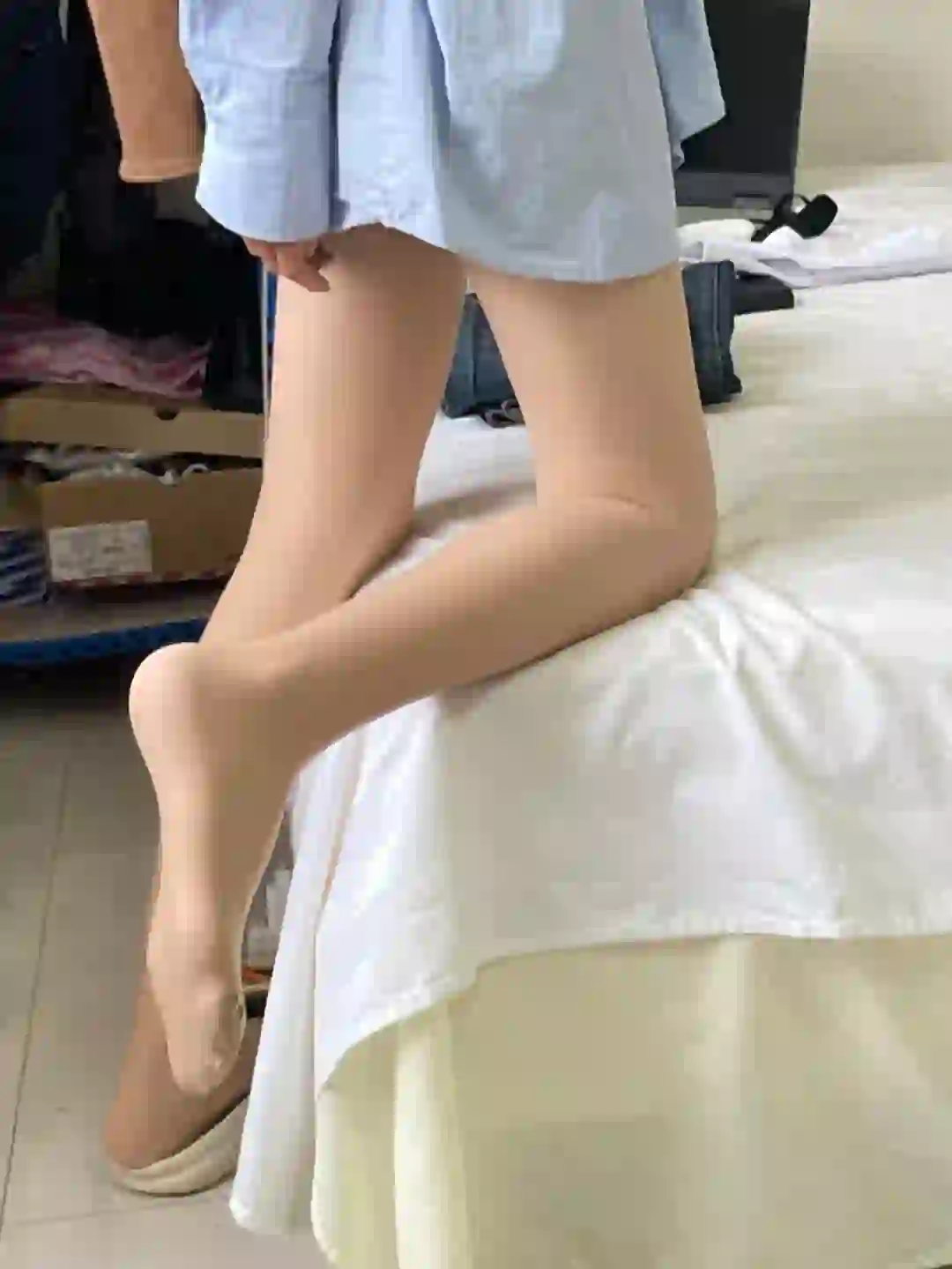 当我看上了闺蜜的光腿神器...