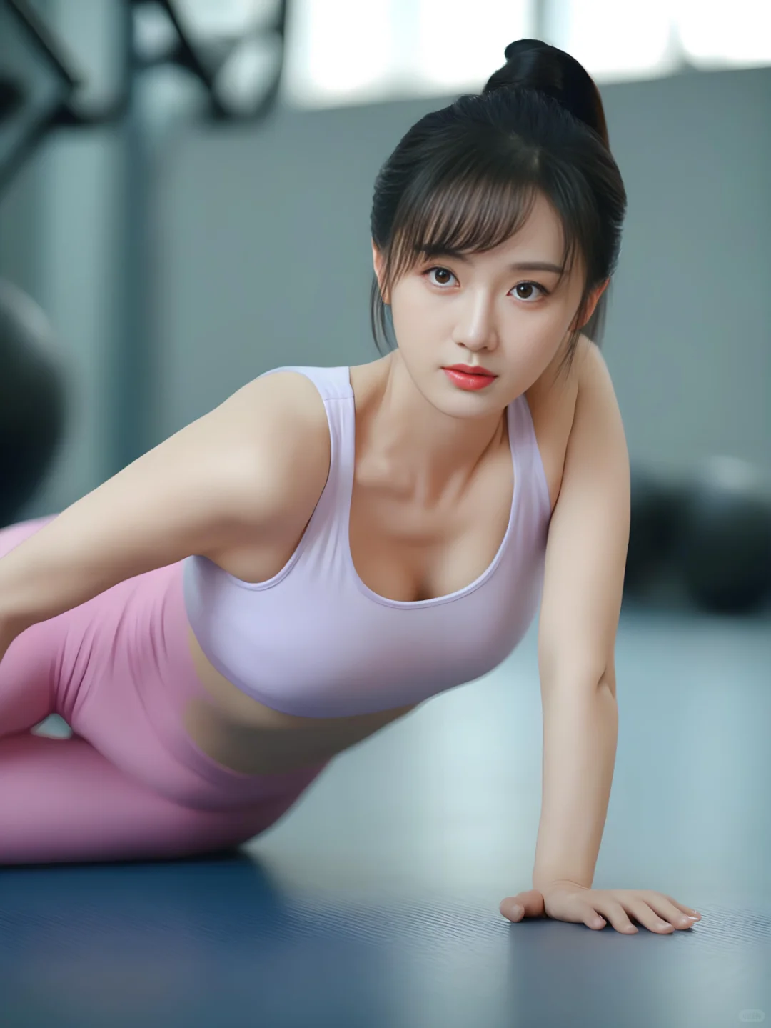 这8个健身动作，让女神拥有完美身材！