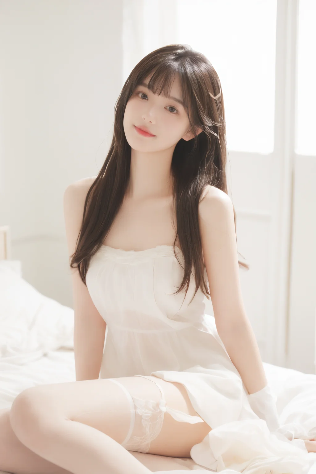 白丝才是真爱，少女轻私房写真