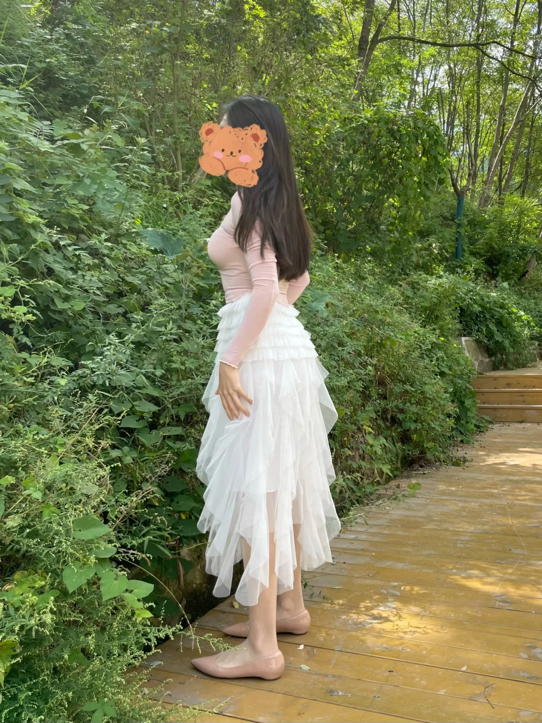 今天穿小裙子～