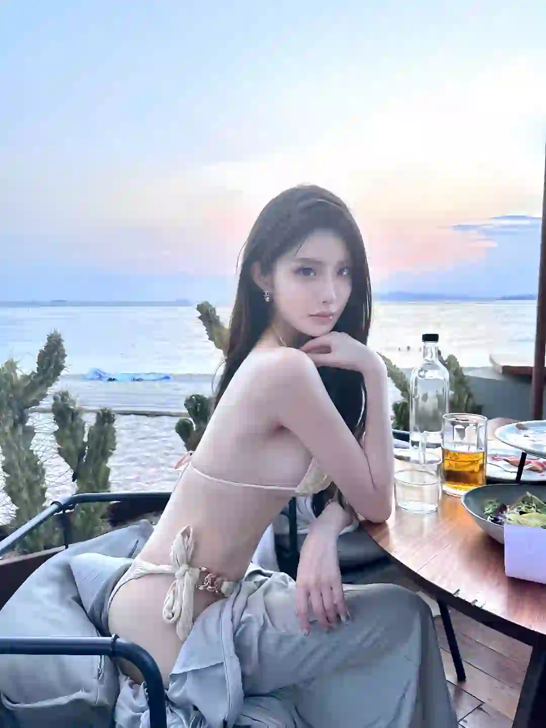 希腊|老公给拍的泳装?