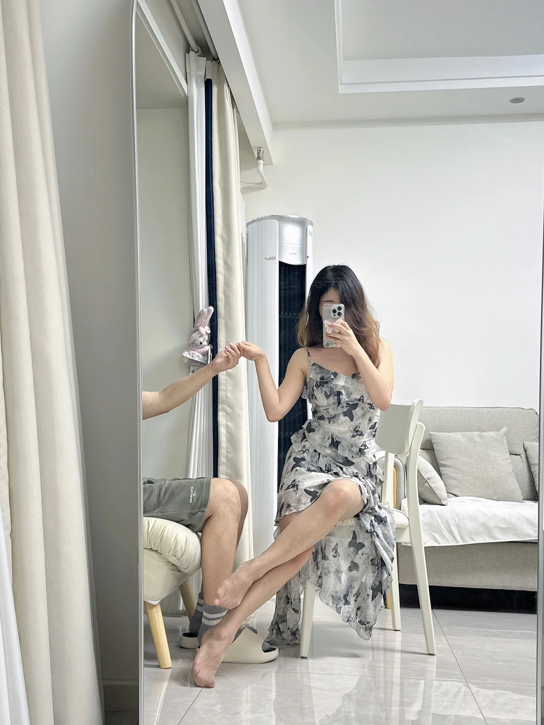 和老婆在家里拍点不一样的💑