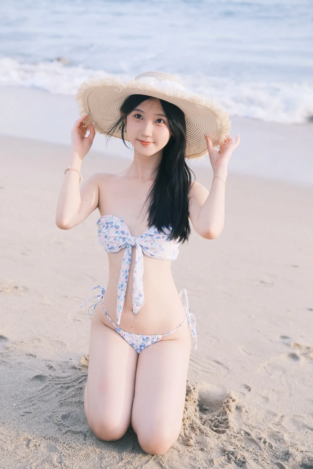 夏日泳衣拍照🏖️性感与可爱并存！