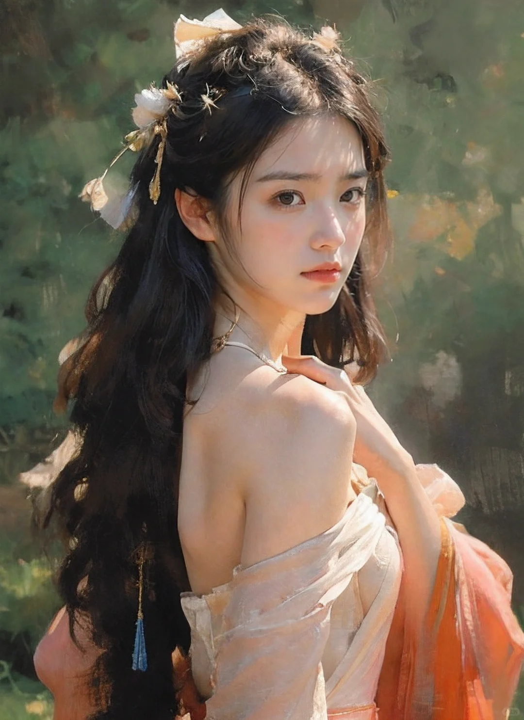 stablediffusion古风摄影6