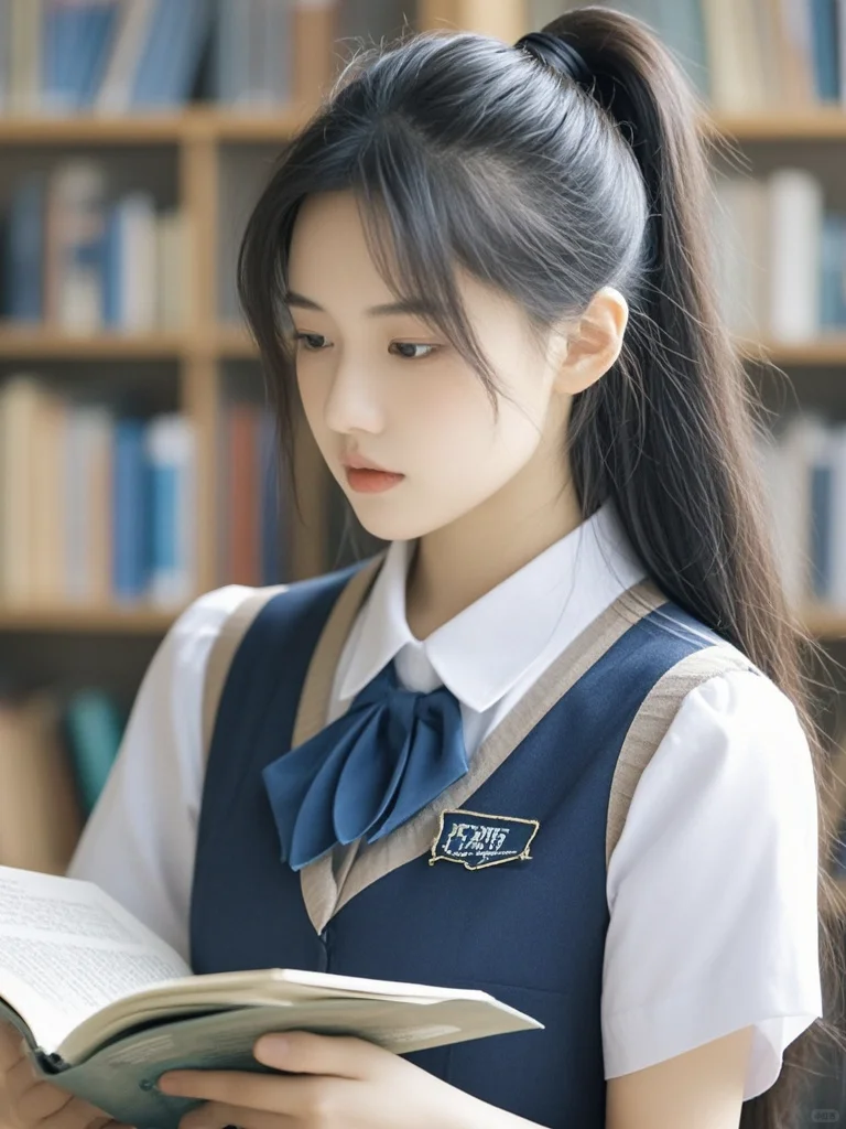 美女壁纸︳”书”中自有颜如玉🧞‍♀️