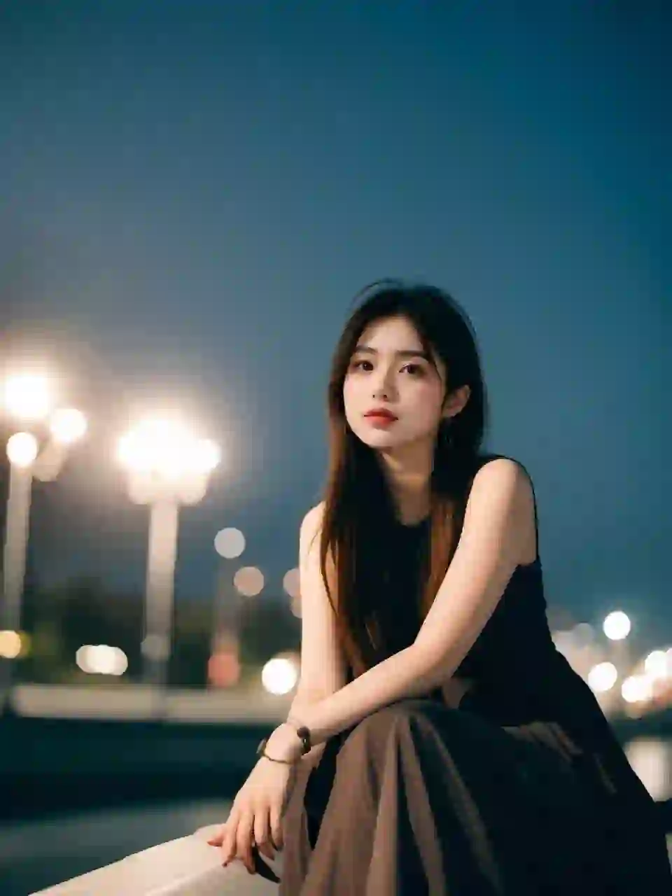 夜色下