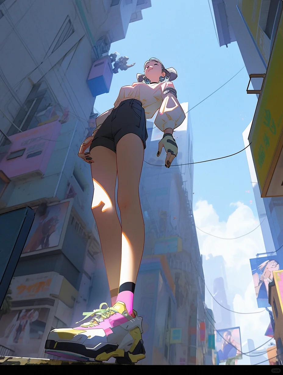 仰视透视图