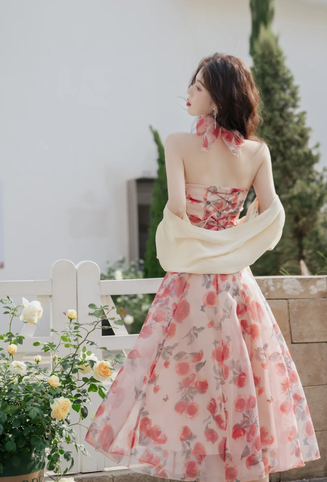 浪漫法式情怀|你是人间四月天|纯欲挂脖吊带