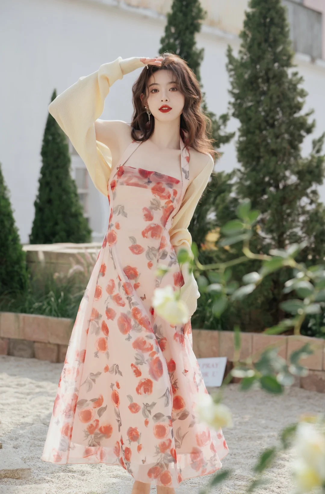 浪漫法式情怀|你是人间四月天|纯欲挂脖吊带