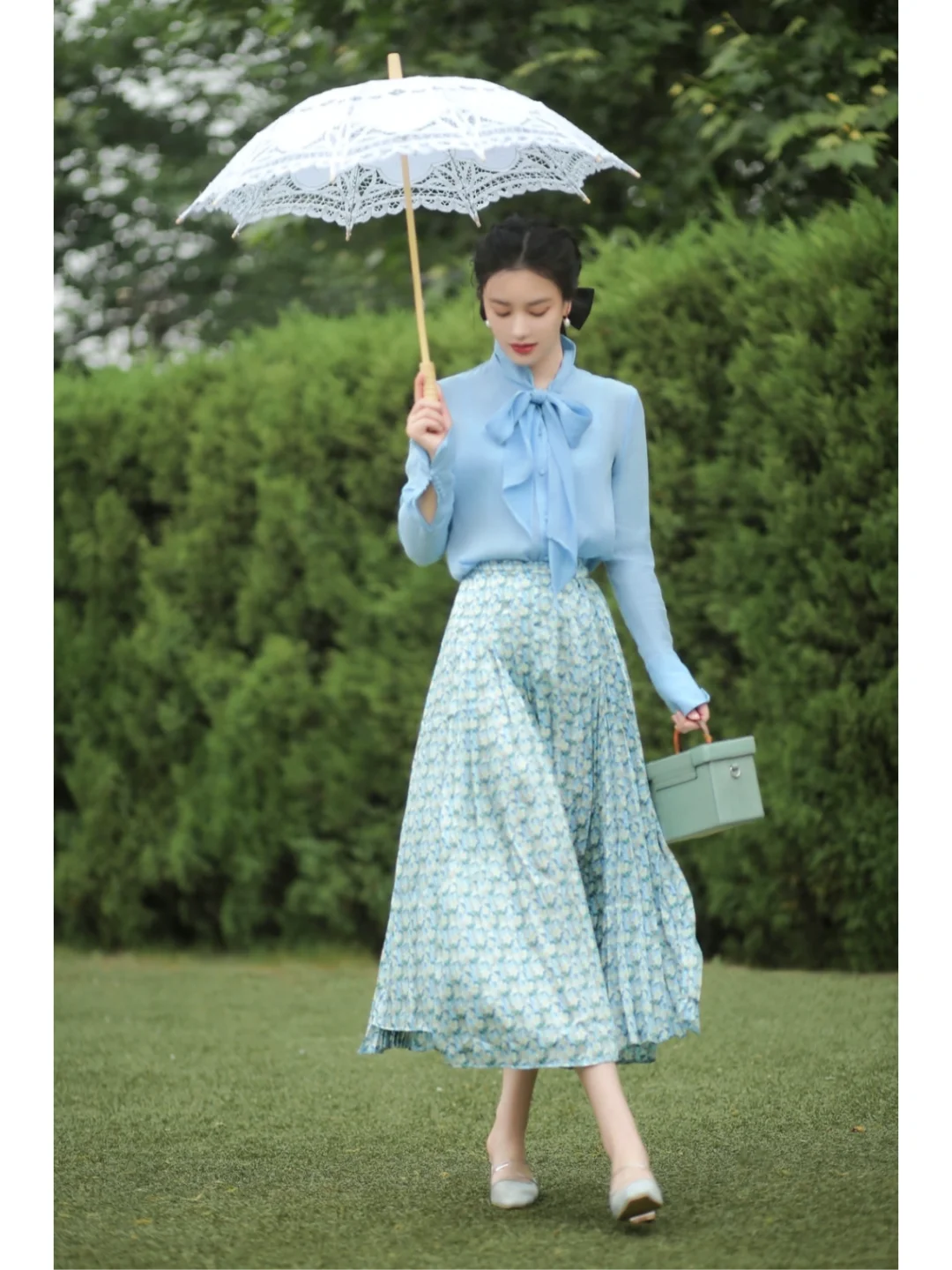 英伦风穿搭🗞清醒且干净的唐顿庄园大小姐