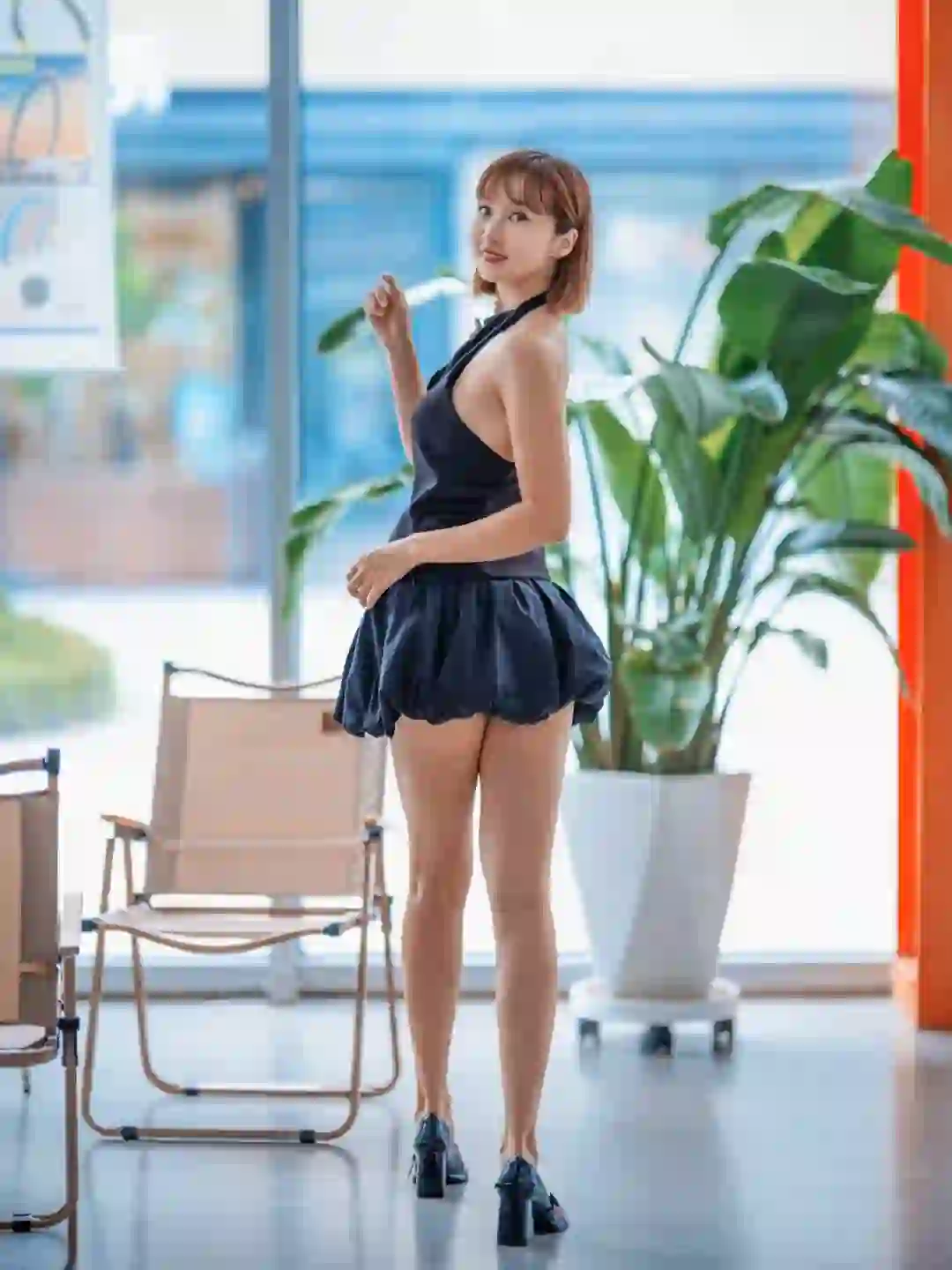 168 | 100 运动女第一次体验花苞裙🌸