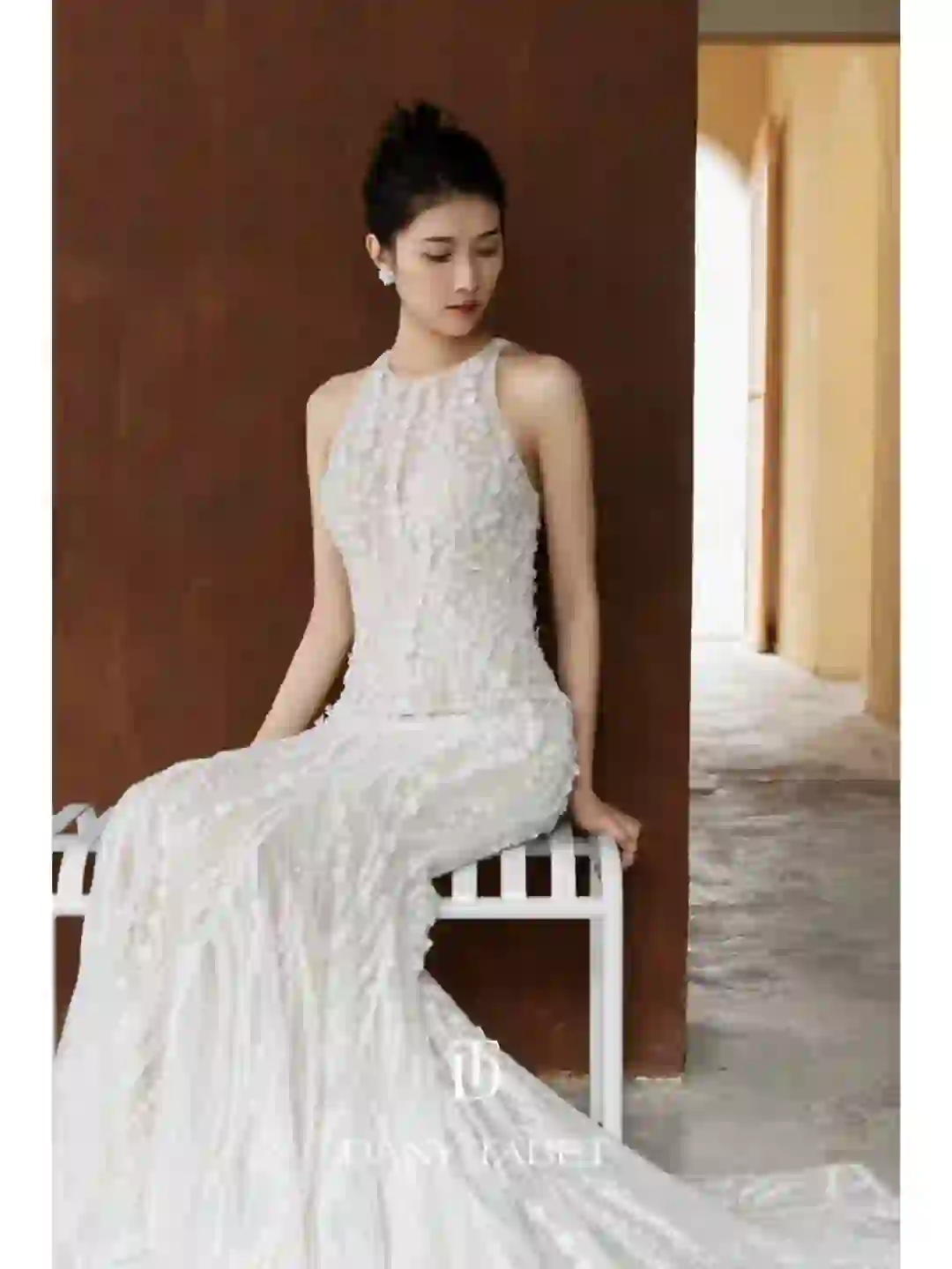 又纯又欲的DT定制鱼尾婚纱~