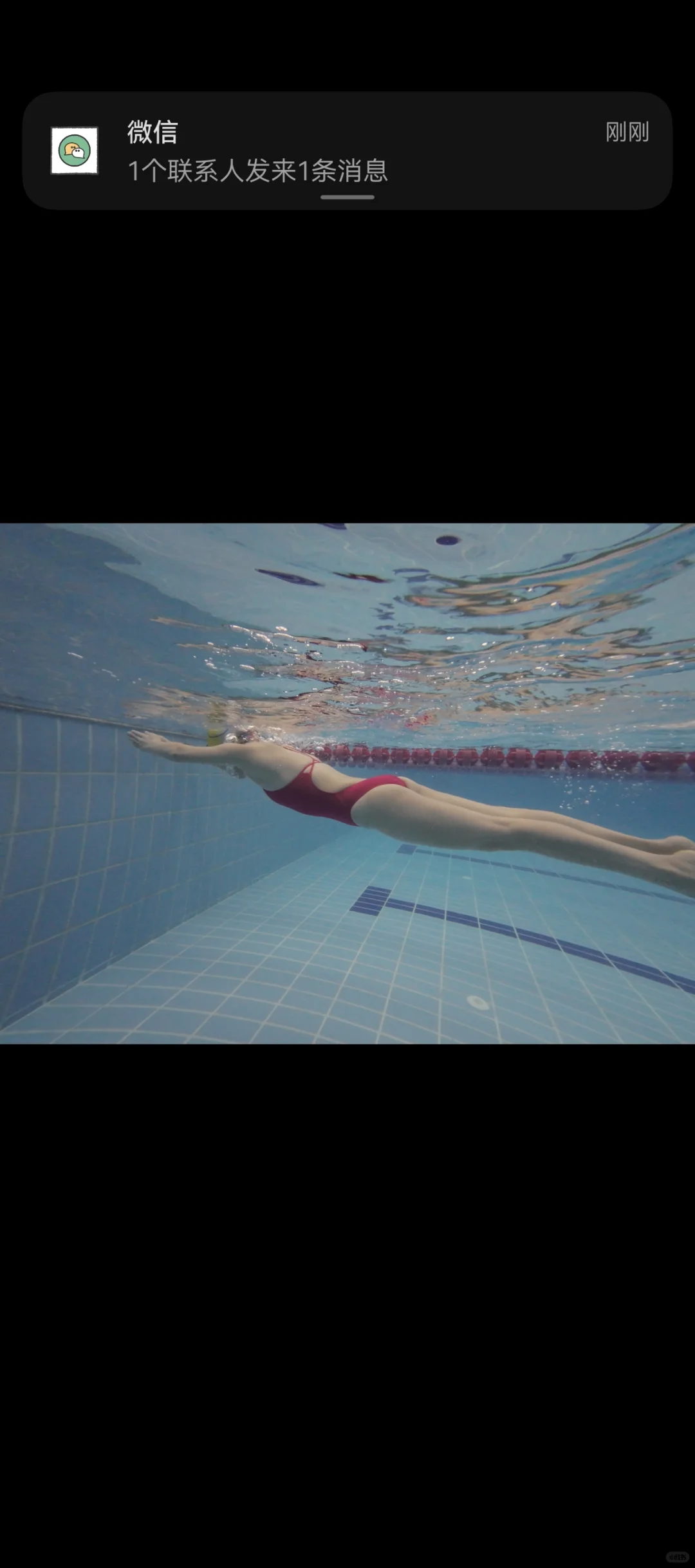 和我的电子教练学游泳🏊